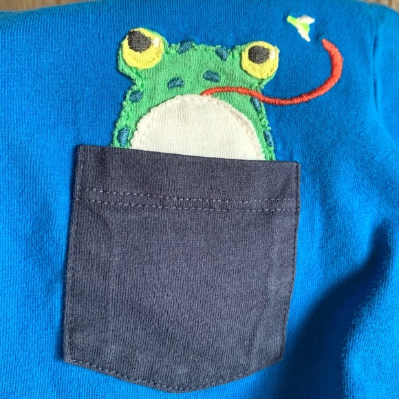 Baby Boden Other - Baby Boden Frog and Fly Short Sleeve Tee